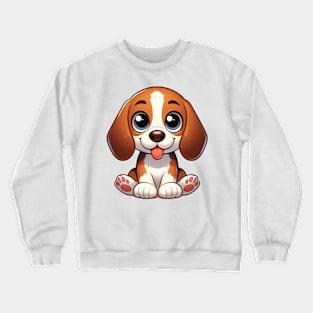 Cute Beagle Crewneck Sweatshirt